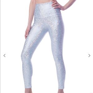 Emily HSU crystal mermaid leggings